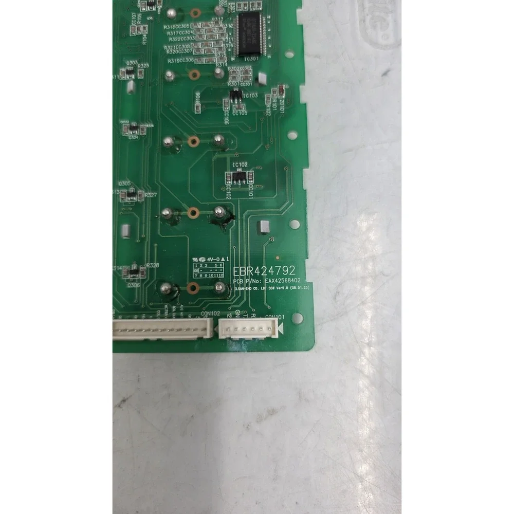 LG EBR42479201 Refrigerator Control Board Dispenser Panel